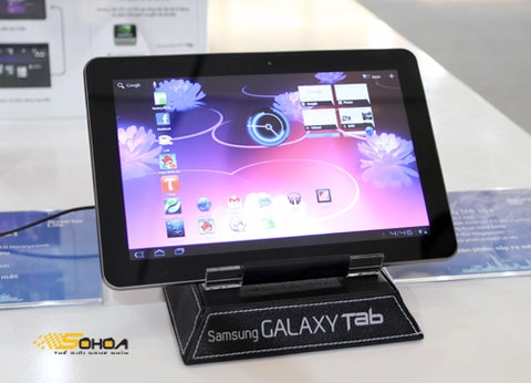 Galaxy tab 101 đã cho đặt hàng tại mỹ