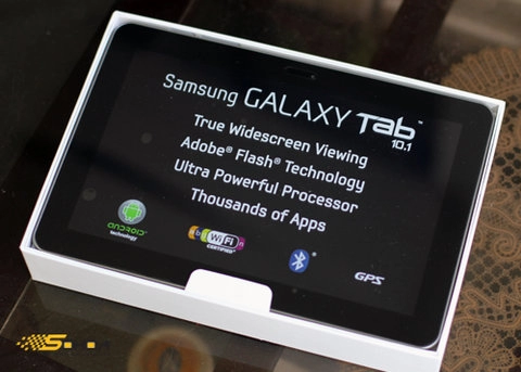 Galaxy tab 101 xách tay giá từ 14 triệu