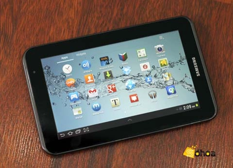 Galaxy tab 2 70 giá chính thức 8 triệu