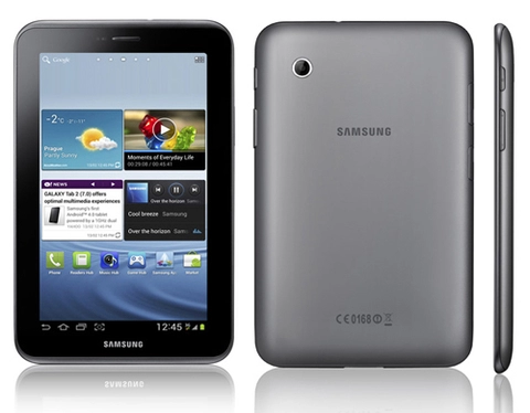 Galaxy tab 2 giá chính thức từ 250 usd