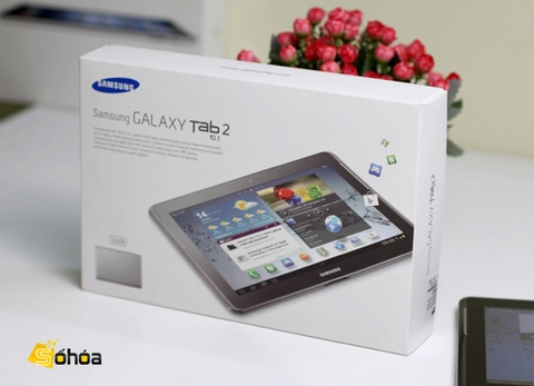 Galaxy tab 2 màn hình 101 inch tại vn