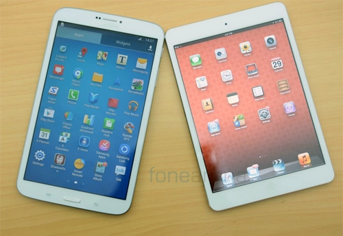 Galaxy tab vượt ipad về mức độ hài lòng