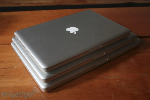 Gia đình macbook pro qua ảnh