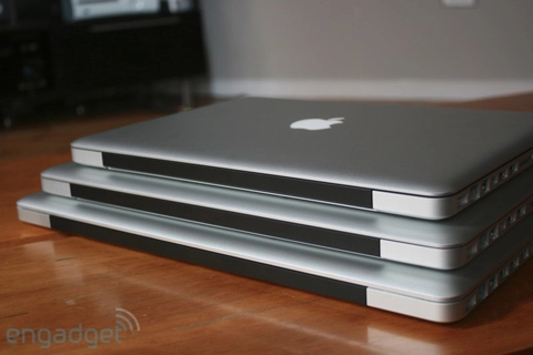 Gia đình macbook pro qua ảnh