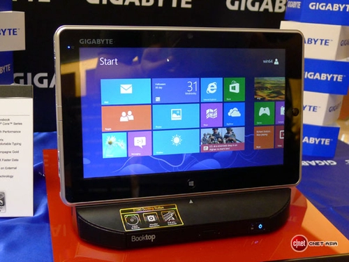 Gigabyte ra loạt laptop chạy windows 8