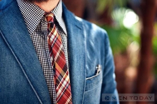 Gợi ý cách phối họa tiết cho áo sơ mi và cravat