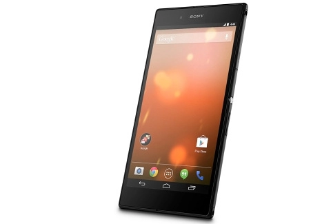 Google bán xperia z ultra chạy android nguyên bản từ 649 usd