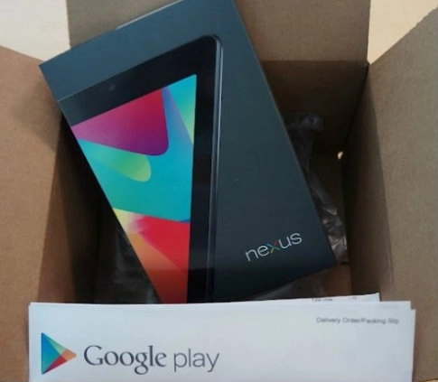 Google hoàn tiền chênh lệch cho người dùng nexus 7 16 gb