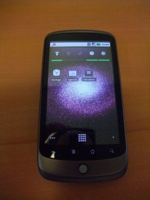 Google nexus one trình diễn