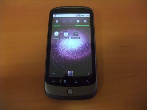 Google nexus one trình diễn