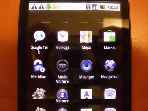 Google nexus one trình diễn