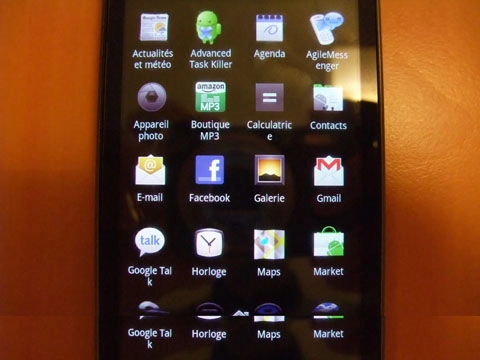 Google nexus one trình diễn