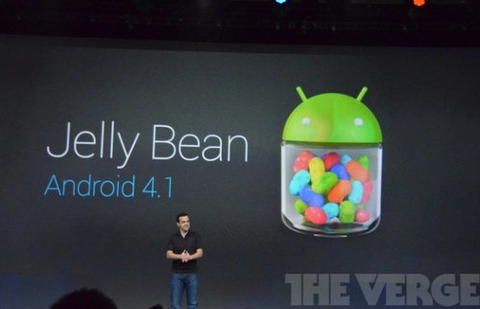 Google ra mắt android 41 jelly bean
