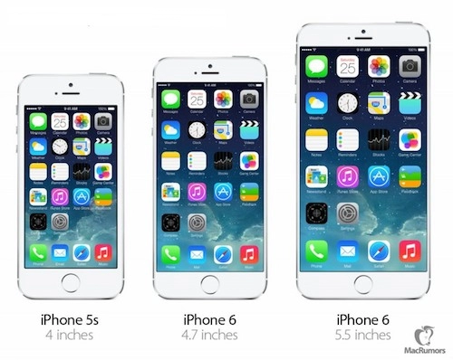 Hai phiên bản iphone 6 sẽ sản xuất hàng loạt từ tháng 7