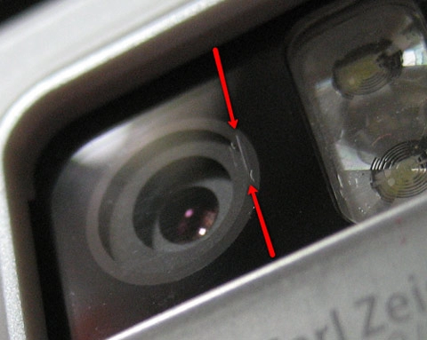 Hàng loạt nokia n97 lỗi ống kính camera