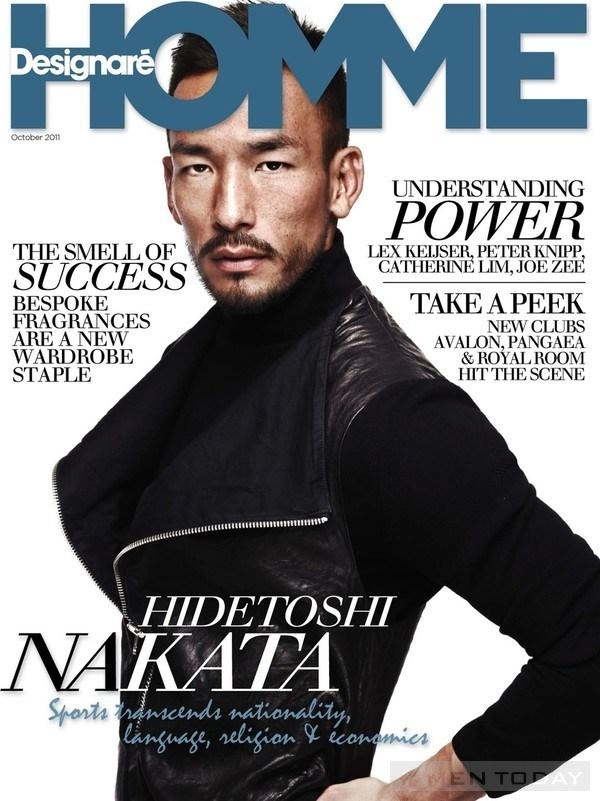 Hidetoshi nakata và những thành công với thời trang