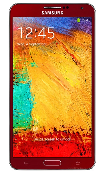 Hình ảnh galaxy note 3 phiên bản màu đỏ và vàng hồng