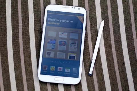 Hình ảnh galaxy note ii tại vn