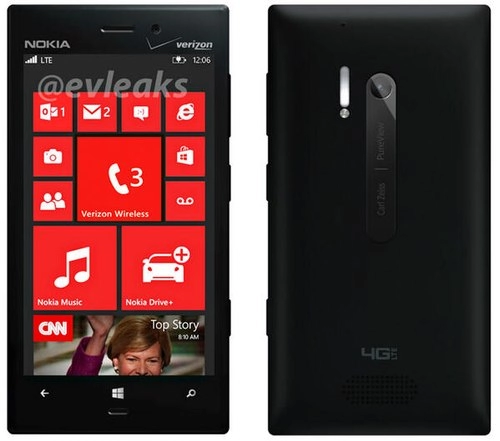 Hình ảnh lumia 928 xuất hiện trên web nokia