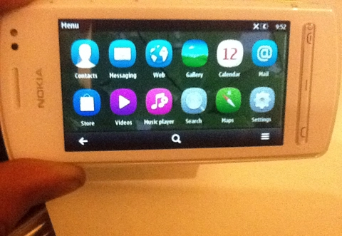 Hình ảnh nokia n5 chạy symbian