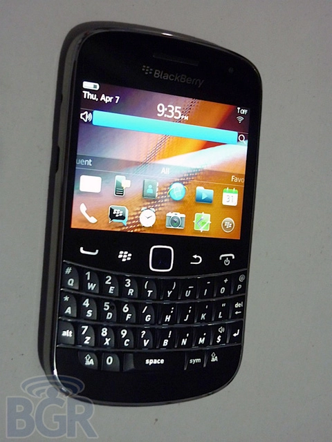 Hình ảnh rõ ràng của blackberry bold touch