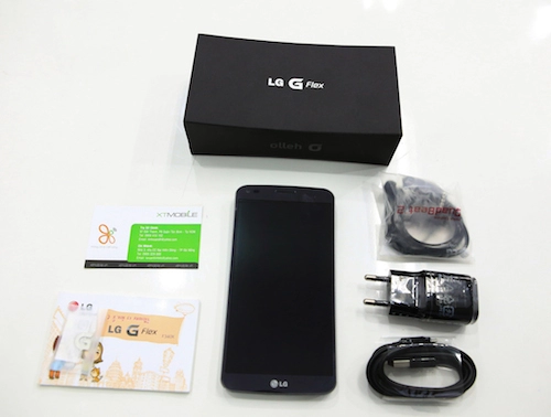 Hình ảnh thực tế lg g flex tại việt nam