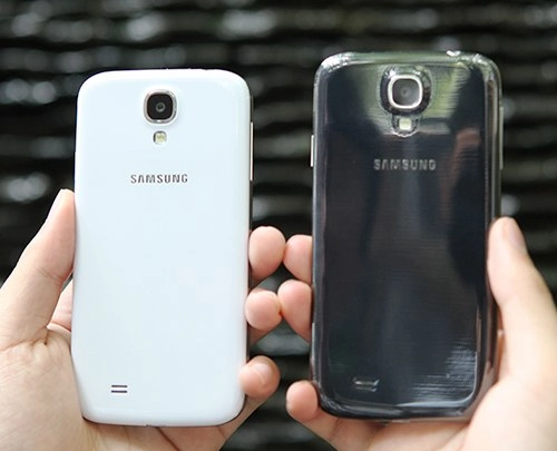 Hình ảnh thực tế samsung galaxy s4 màu trắng