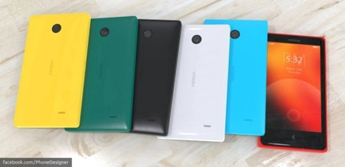 Hình dung về smartphone chạy android của nokia