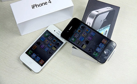 Hôm nay iphone 4 màu trắng lên kệ