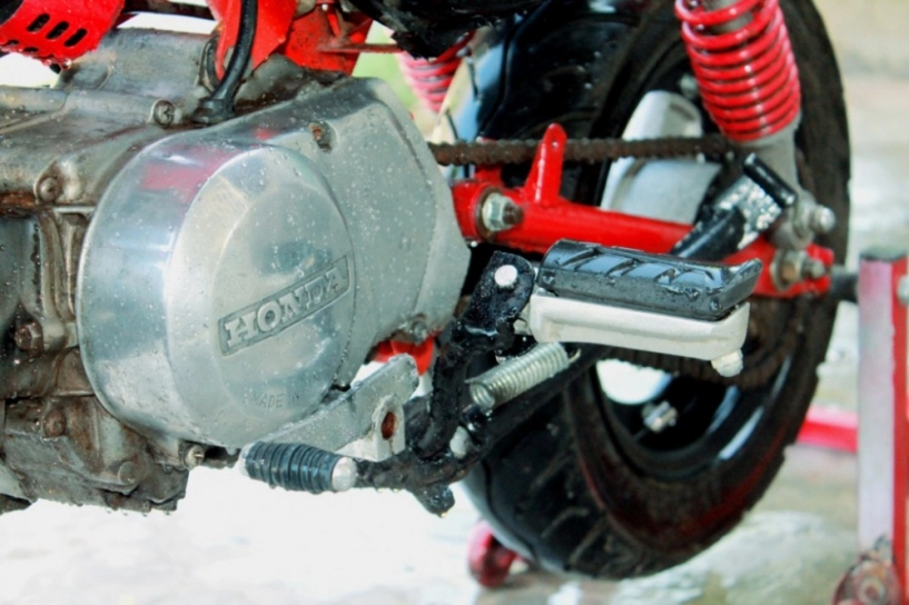 Honda monkey tự chế của giáo viên đam mê minibike