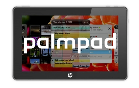 Hp xác nhận tablet của mình là palmpad