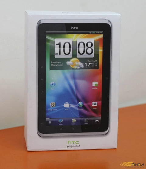 Htc flyer về vn giá gần 17 triệu