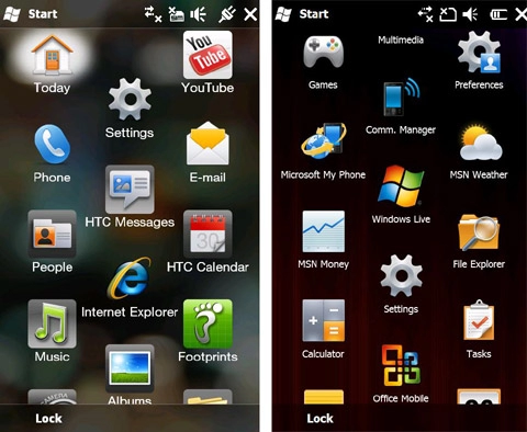 Htc hd2 vs acer neotouch