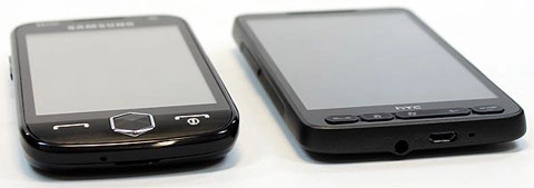 Htc hd2 vs samsung omnia ii