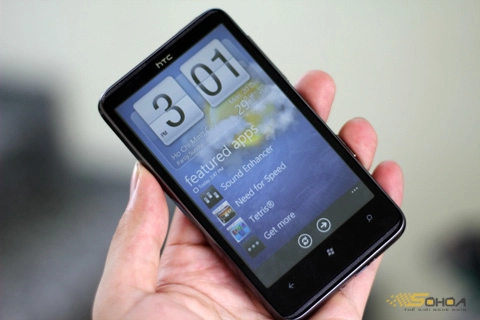 Htc hd7 chính hãng lên kệ