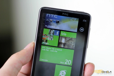 Htc hd7 chính hãng lên kệ