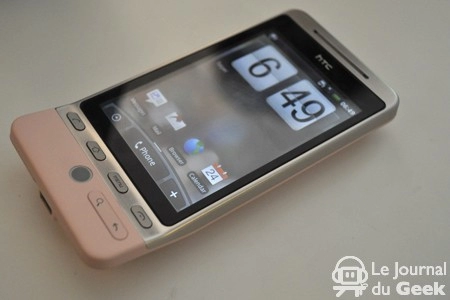 Htc hero phiên bản màu hồng