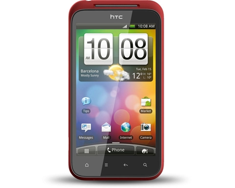 Htc incredible s phiên bản màu đỏ