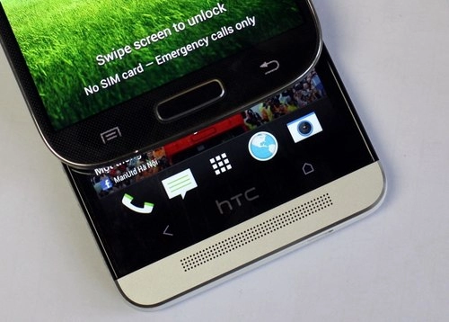 Htc one đọ dáng với samsung galaxy s4