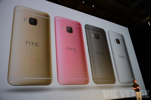 Htc one m9 ra mắt với camera 20 chấm vỏ kim loại kiểu mới