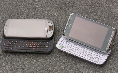 Htc touch pro 2 vs acer m900