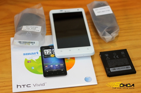 Htc vivid trắng muốt ở vn