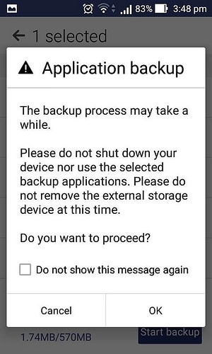 Hướng dẫn backup dữ liệu trên zenfone 2