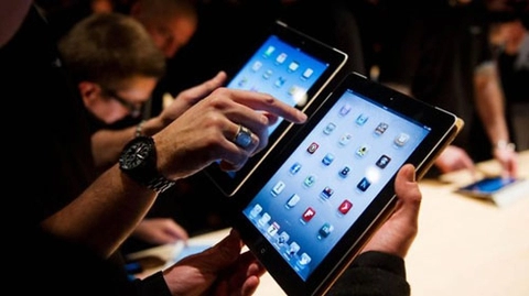 Ipad 2012 không quá nóng so với tablet android