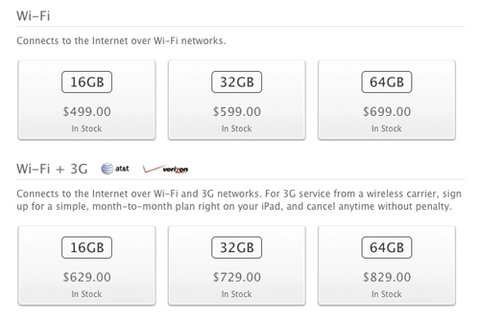 Ipad 3 mạnh hơn ipad 2 nhưng giá có thể không đổi
