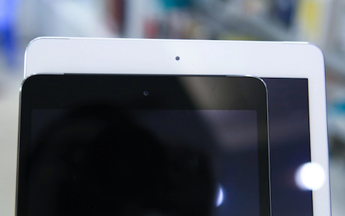 Ipad mini retina đọ dáng cùng ipad air