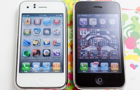 Iphone 3gs thay vỏ trắng như iphone 4