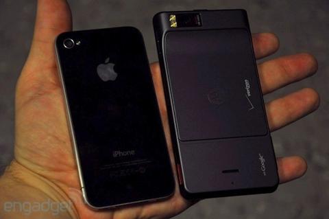 Iphone 4 vs droid x