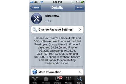 Iphone 43gs3g chạy ios 511 đã được unlock