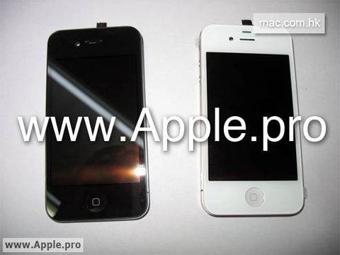 Iphone 4g màu trắng xuất hiện